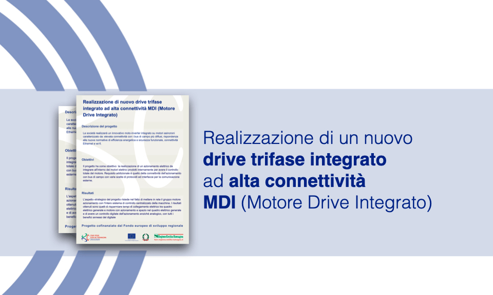 Motore elettrico Drive trifase (MDI) Motore elettrico Drive trifase (MDI)