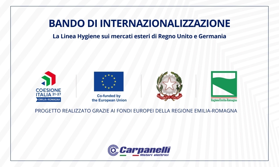 Internationalisation of Carpanelli Electric Motors Internationalisation of Carpanelli Electric Motors