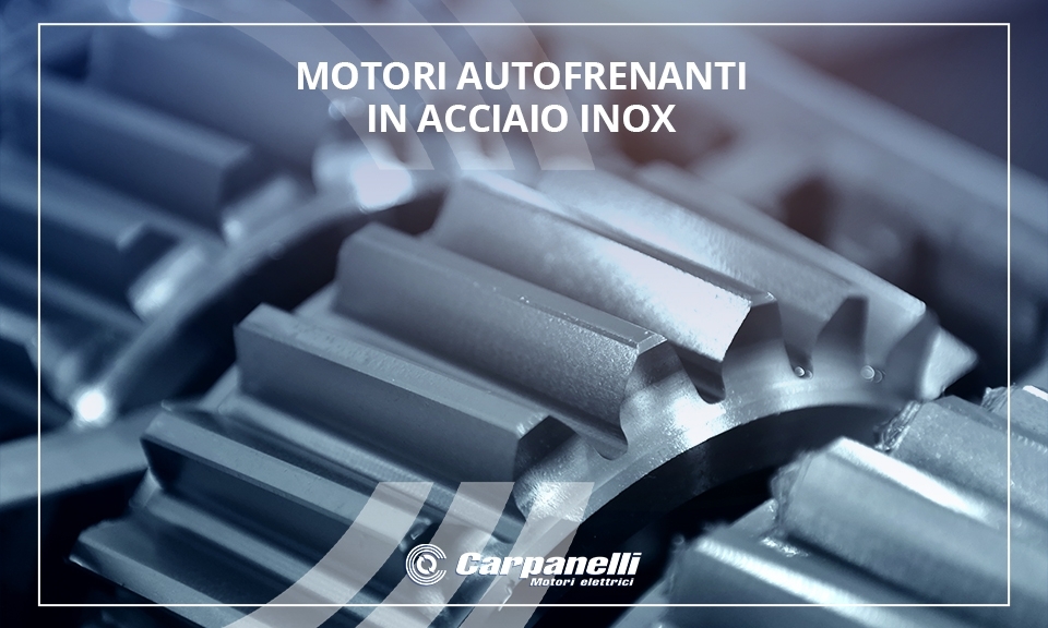 Motori Autofrenanti in Acciaio Inox Carpanelli 