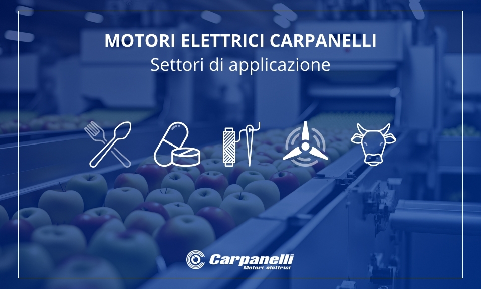 Motori Elettrici settori di applicazione Motori Elettrici settori di applicazione