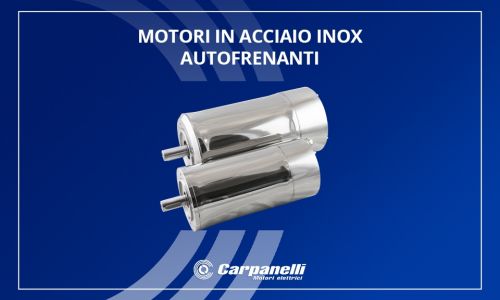 Carpanelli stainless steel brake motors