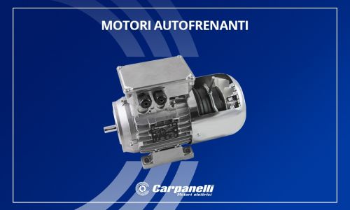 Carpanelli self-braking motors: the advantages