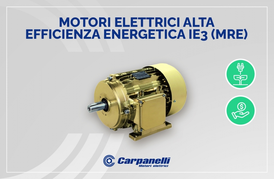 Motori Elettrici Alta Efficienza Energetica IE3 