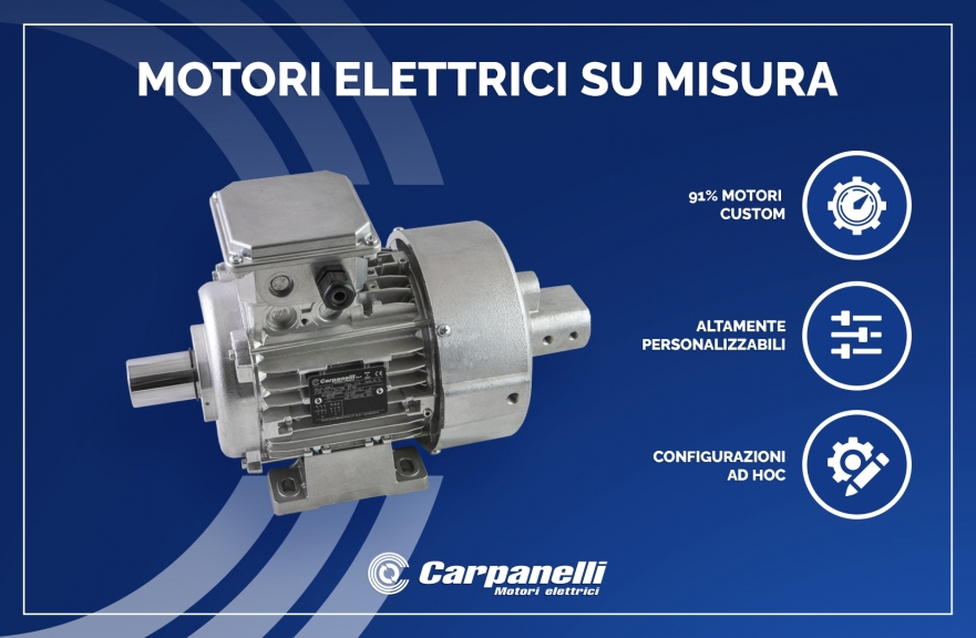 Motori Elettrici su misura Carpanelli