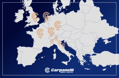 Carpanelli Electric Motors Sales Network
